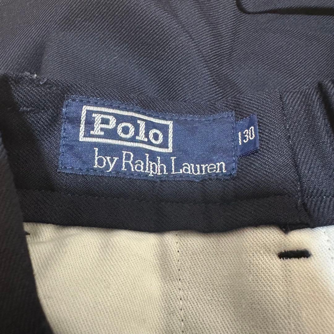 ラルフローレン　キッズ　セットアップ　3点セット　シャツ　紺ブレ　金ボタン