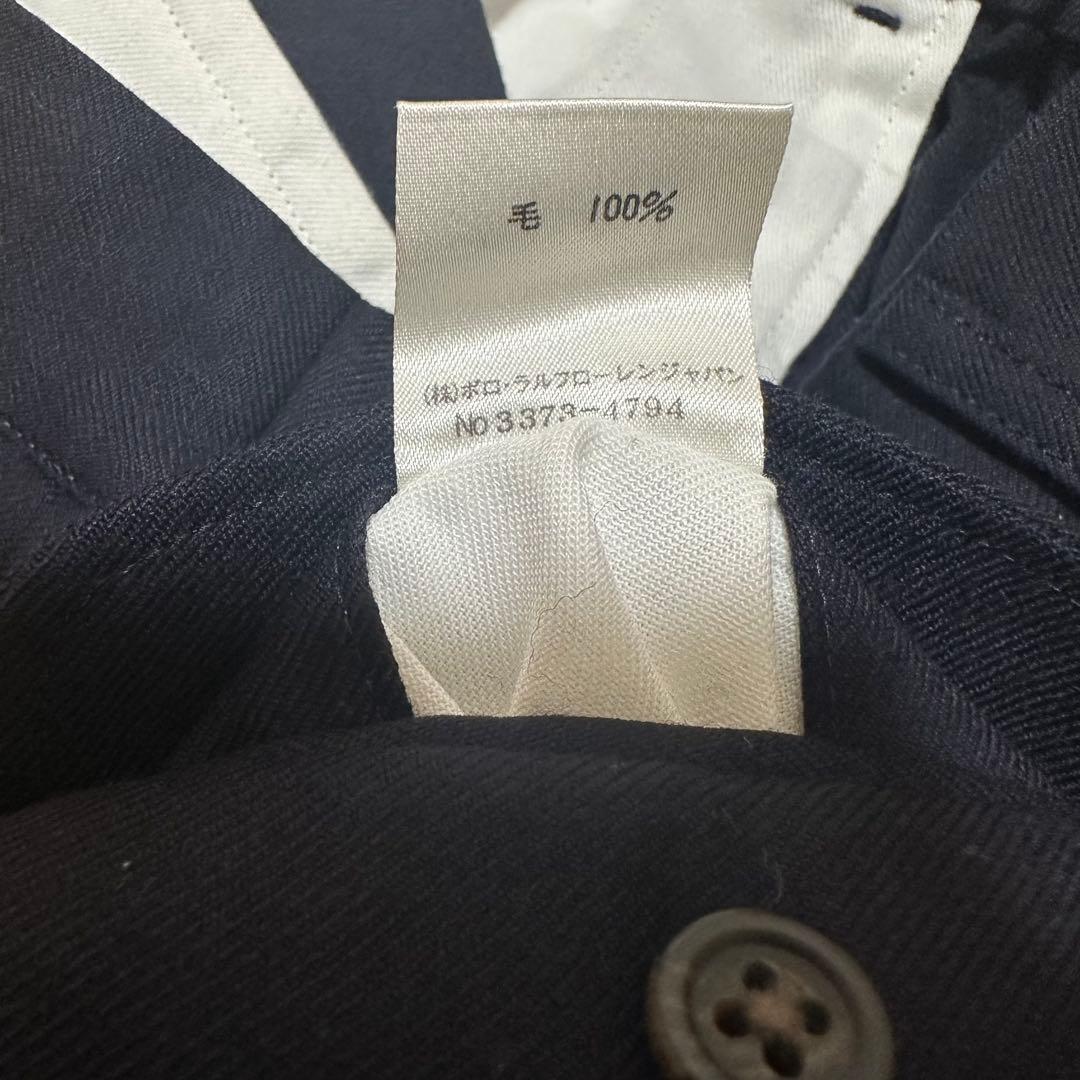 ラルフローレン　キッズ　セットアップ　3点セット　シャツ　紺ブレ　金ボタン