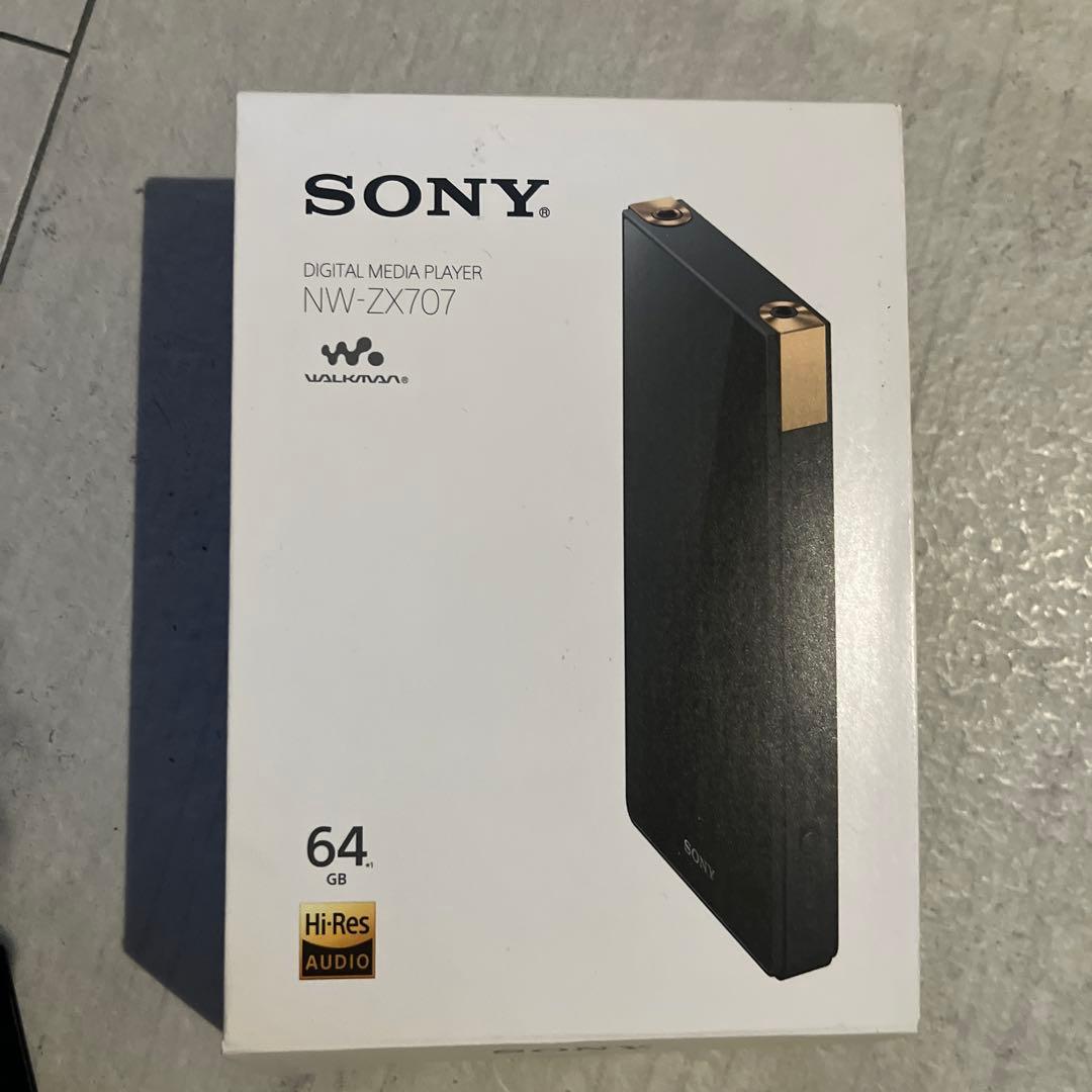 ポータブルプレーヤー nw-zx707