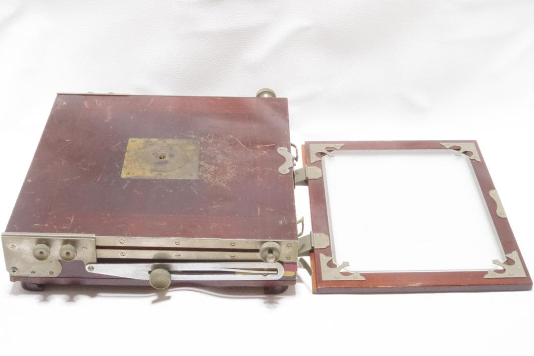 大判カメラ 木製 フィールドカメラ メーカー不明 動作確認済