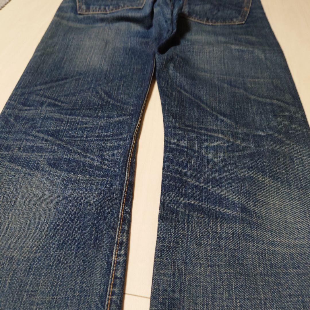 【極美品】RRL(ダブル アールエル) ユーズド加工ジーンズW32L32
