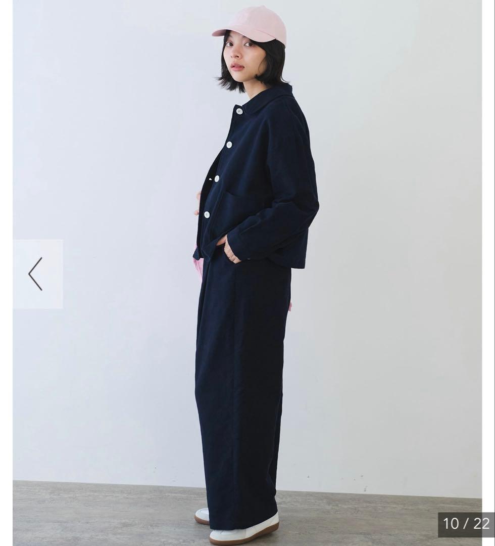 今シーズン　販売中商品　モールスキン カバーオール　bulle de savon