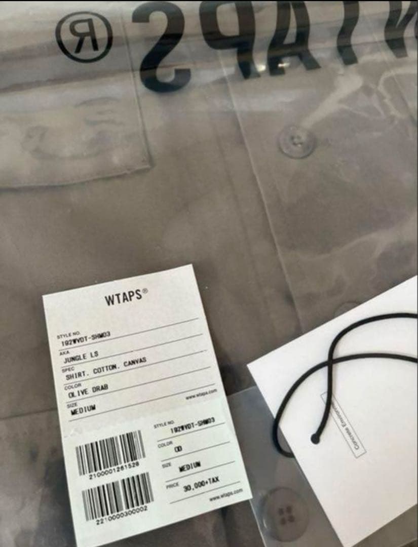 ジャケット・アウター wtaps 19awJUNGLE LS/SHIRT.