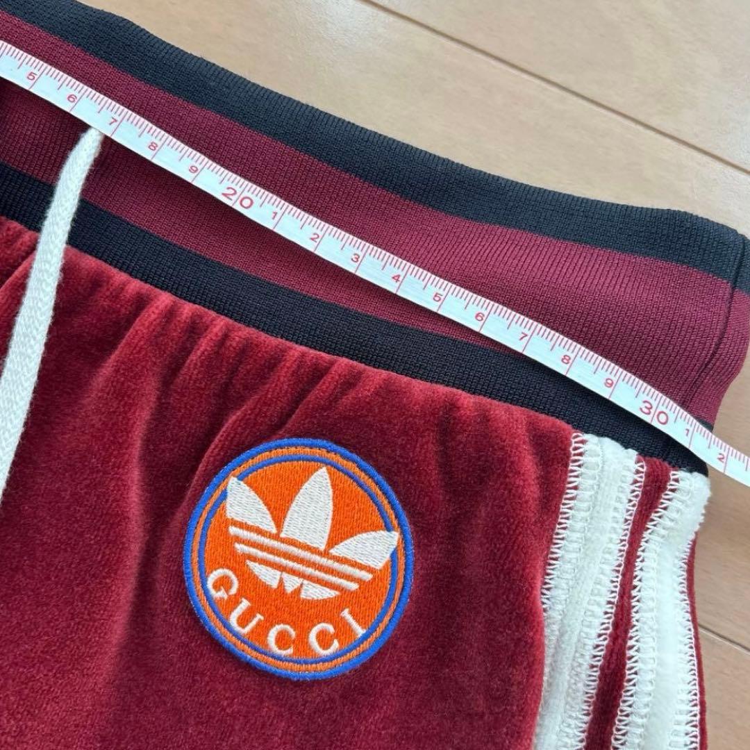 【未使用品】GUCCI アディダス コラボ ショートパンツ