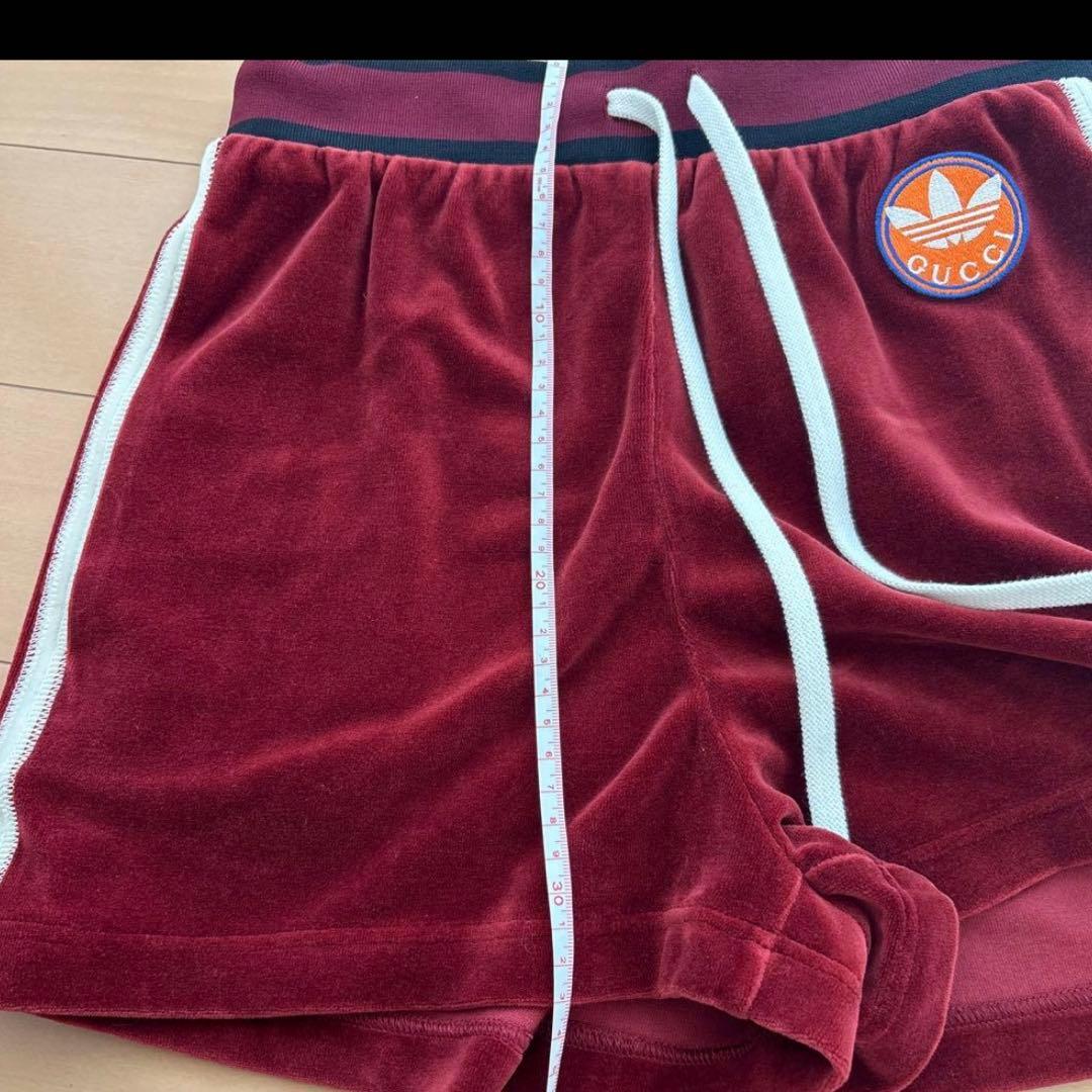 【未使用品】GUCCI アディダス コラボ ショートパンツ
