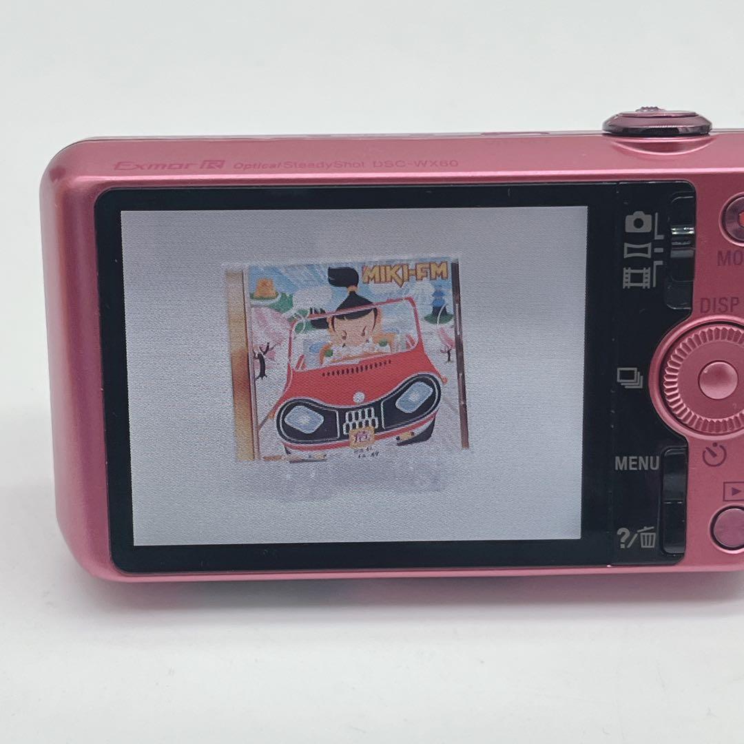 極美品 SONY Cyber-shot DSC-WX60 ピンク