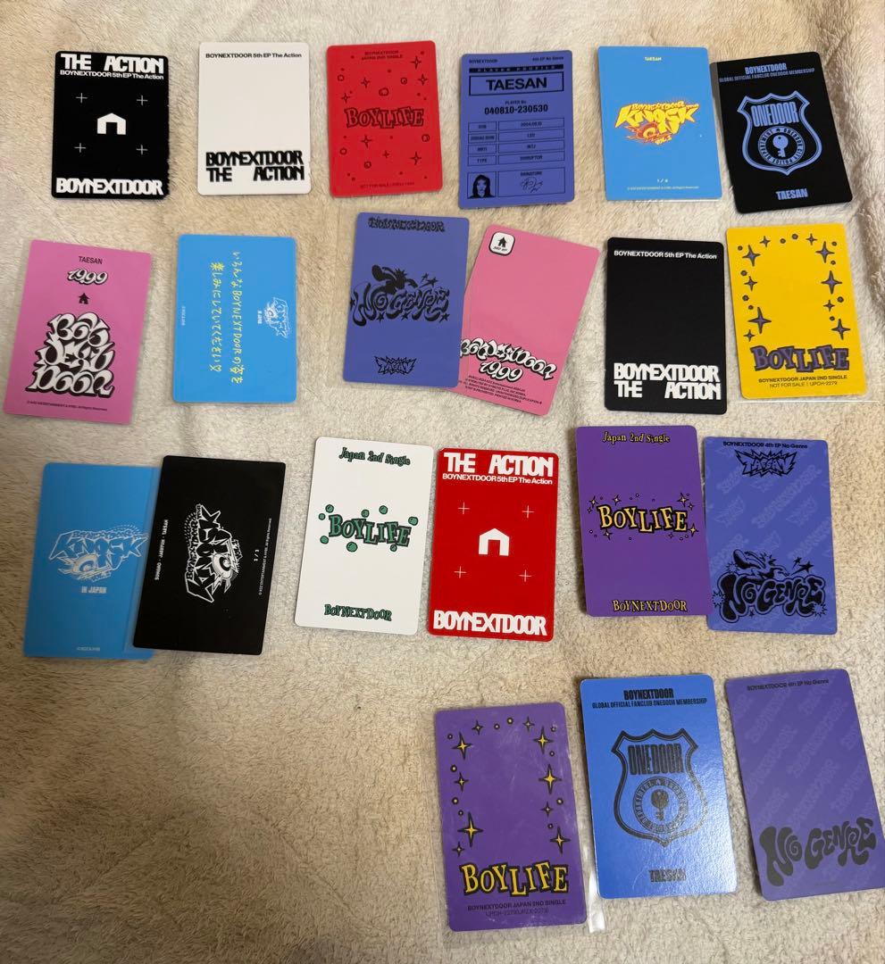 BOYNEXTDOOR テサン トレカ まとめ売り セット