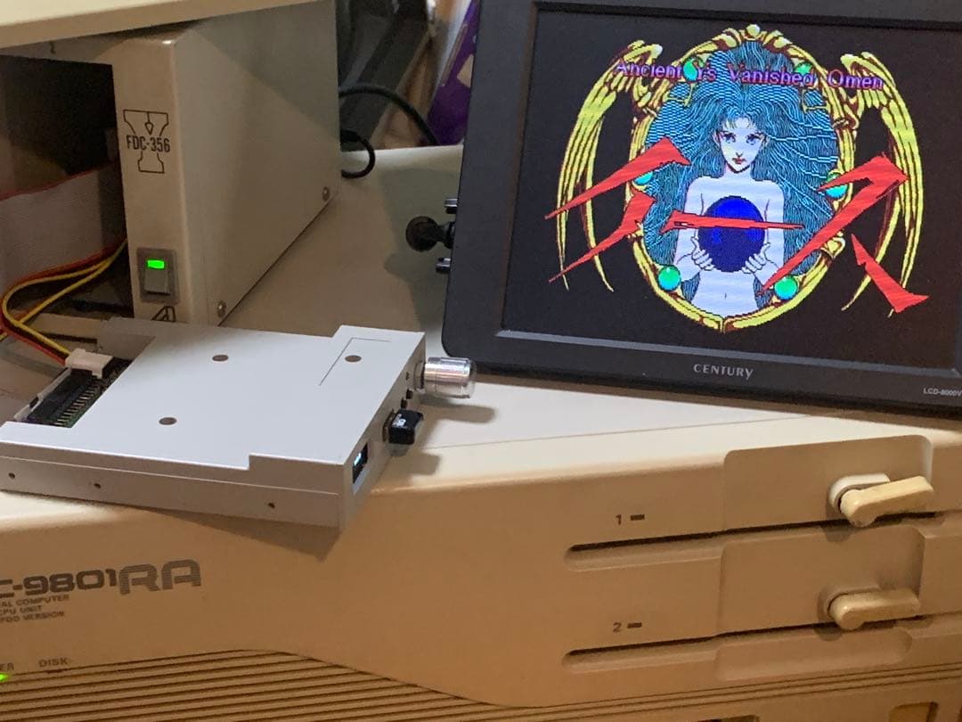 大型OLED Gotek フロッピーエミュレーター　2台セット