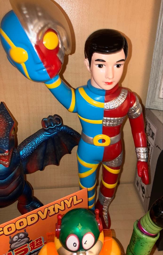 激レア　キカイダー ソフビ　25センチ