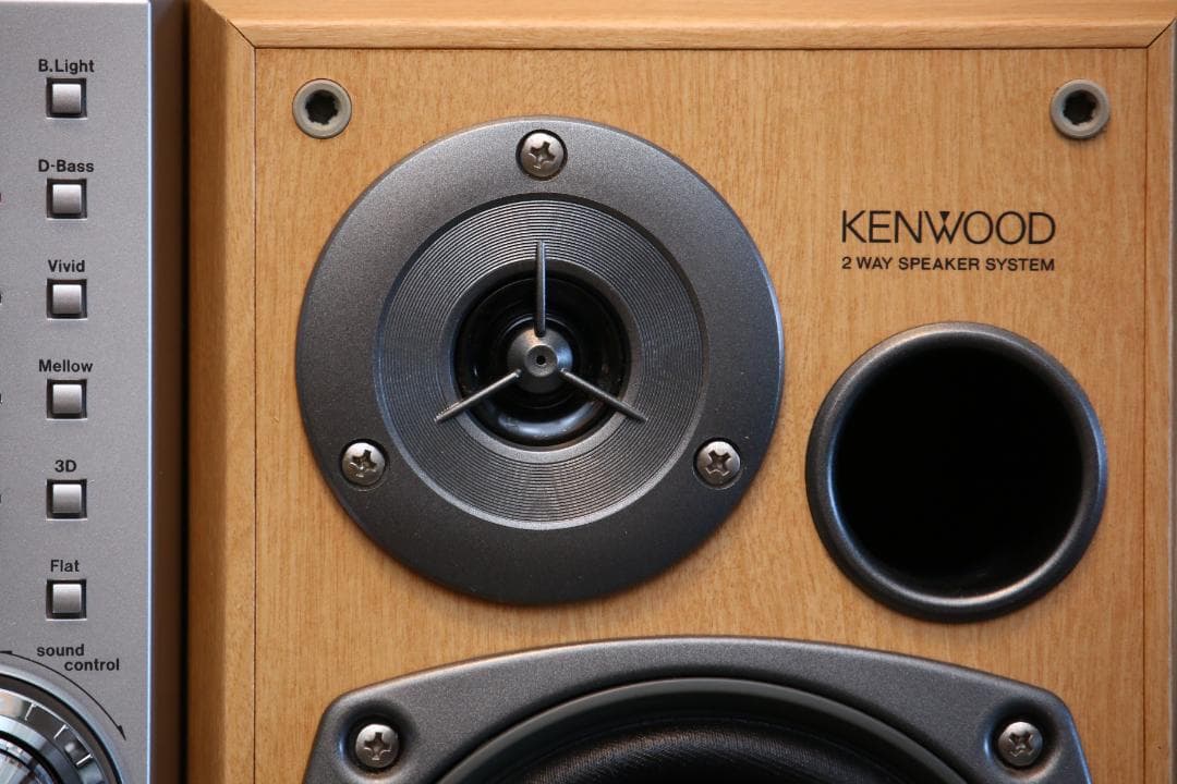 KENWOOD SL3MD CD/MD/TUNER/TAPE　コンポ　完動品