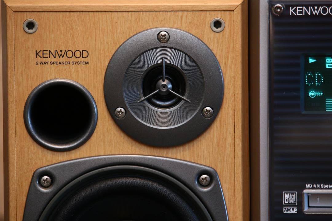 KENWOOD SL3MD CD/MD/TUNER/TAPE　コンポ　完動品