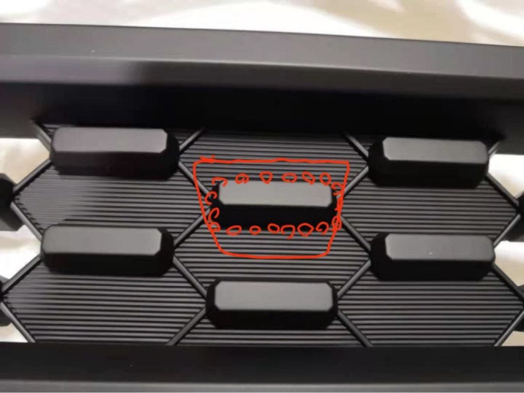 新品 フルセット RAV4 アドベンチャー 50系 タコマ風グリル シルバー