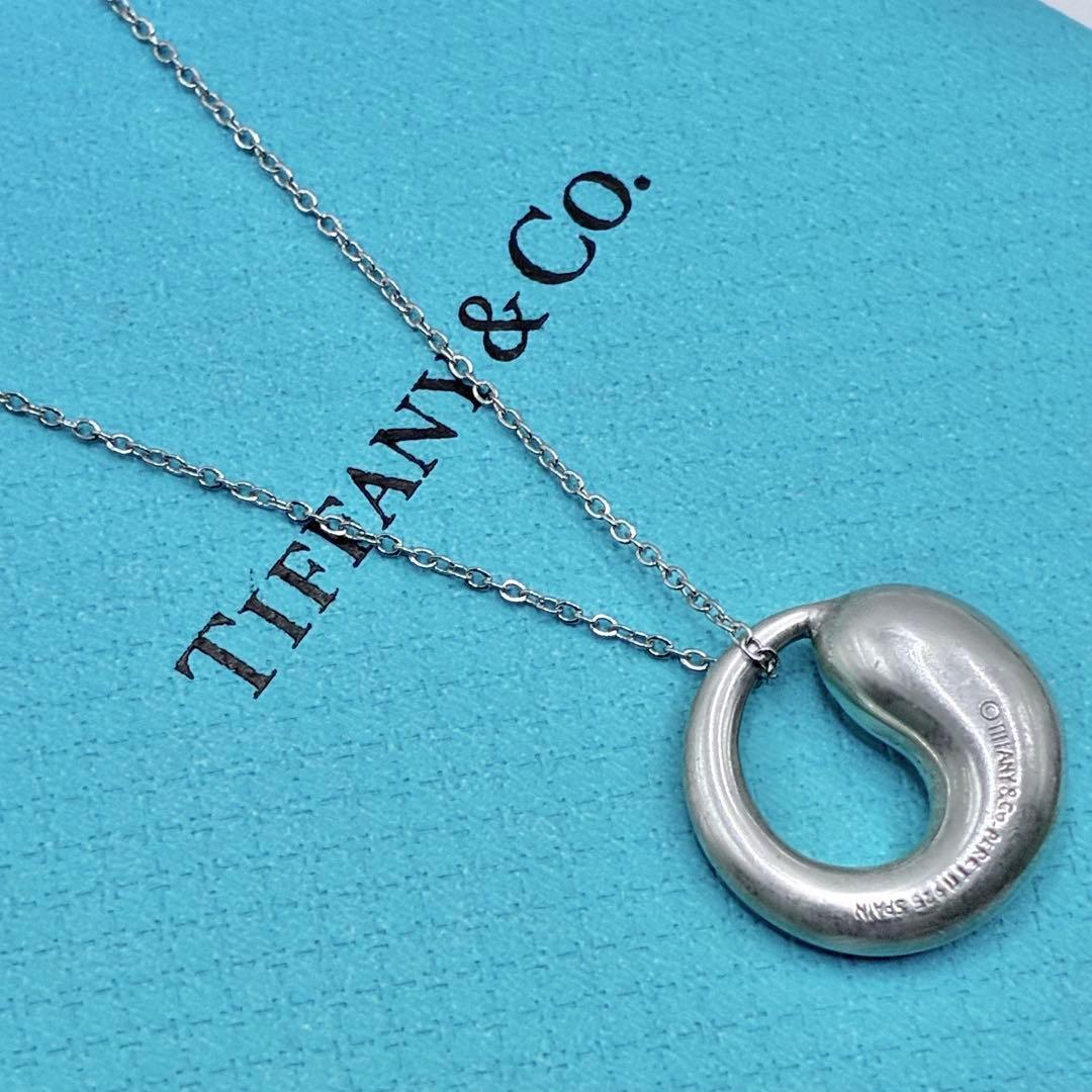 【希少】ティファニー エターナルサークル ネックレス ラージサイズ　社外