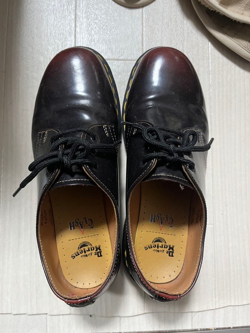 26cm ドクターマーチン 1461 THE CLASH 3ホールシューズ