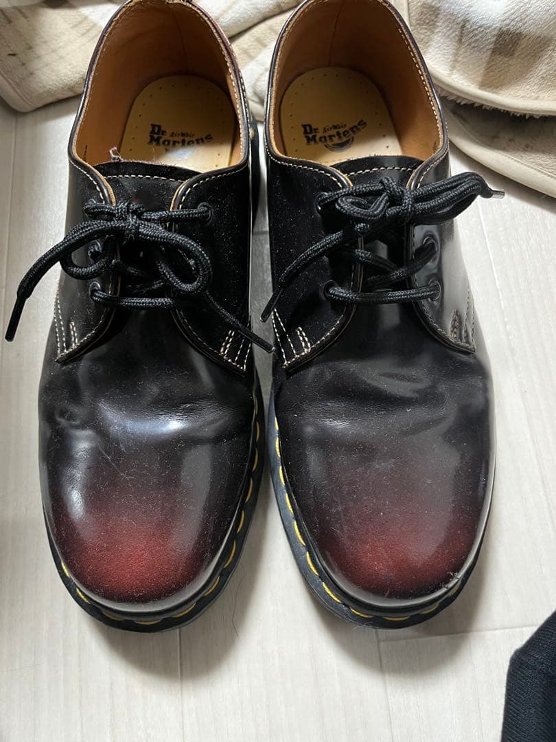 26cm ドクターマーチン 1461 THE CLASH 3ホールシューズ