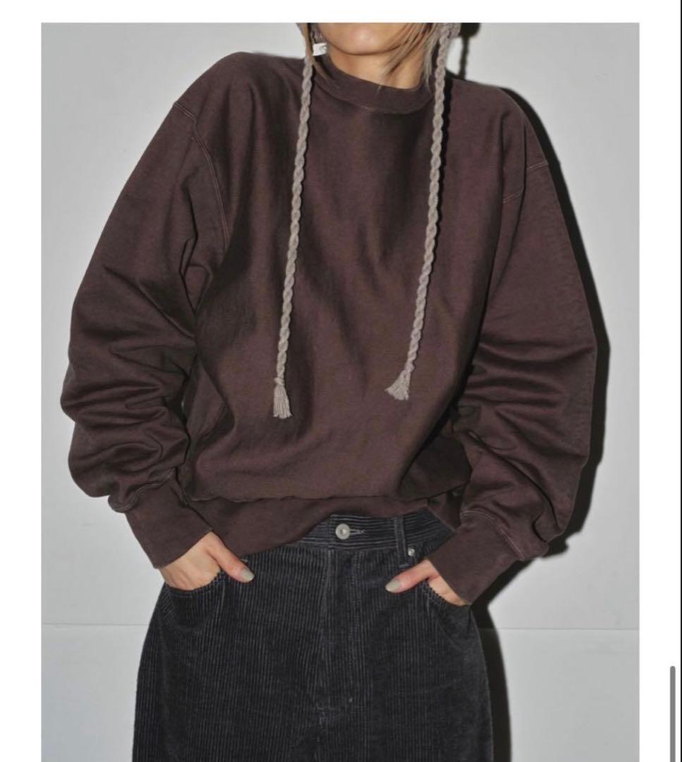 新品タグ付　TODAYFUL/Vintage Sweat Pullover モカ