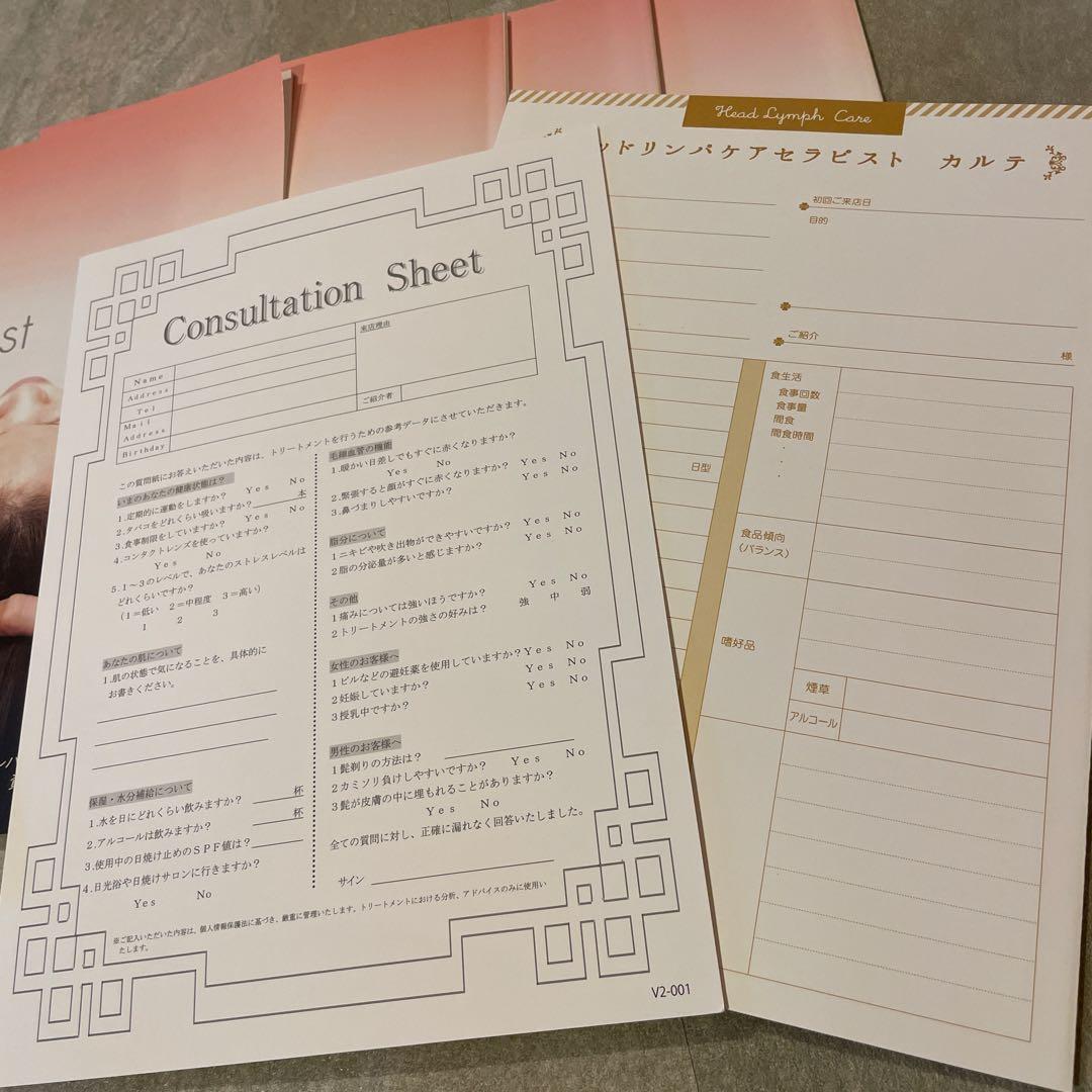 ヘッドリンパケアセラピスト教材