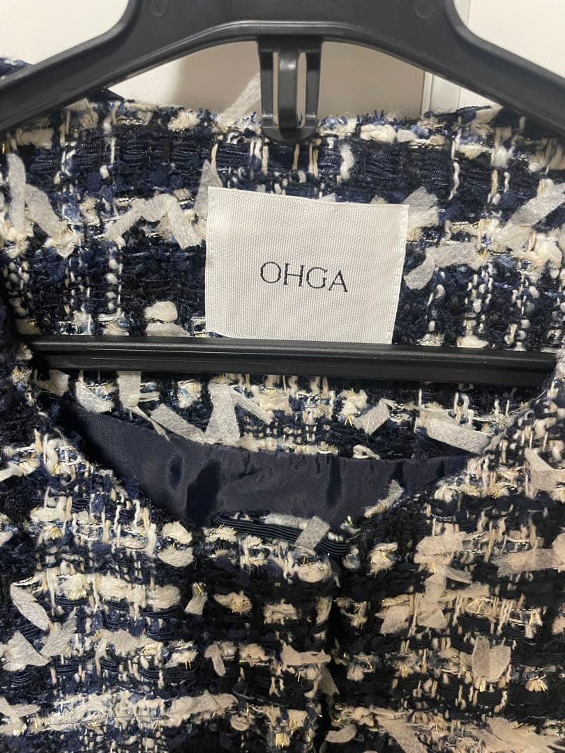 【2/3本日までの限定お値下げ】OHGA オーガ　TWEED VEST