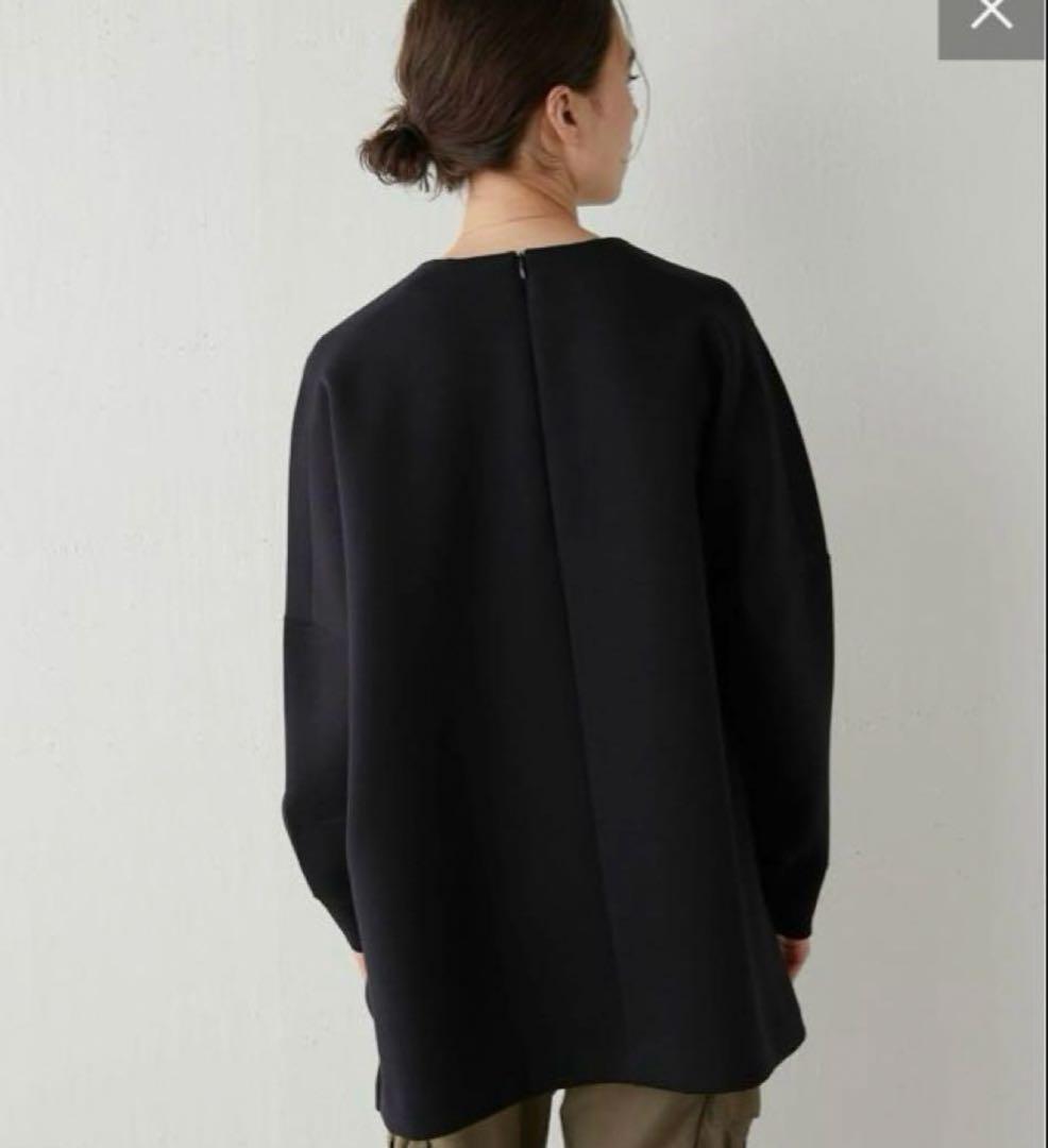 美品⚑ウィムガゼット　ダンボールプルオーバー　ブラック