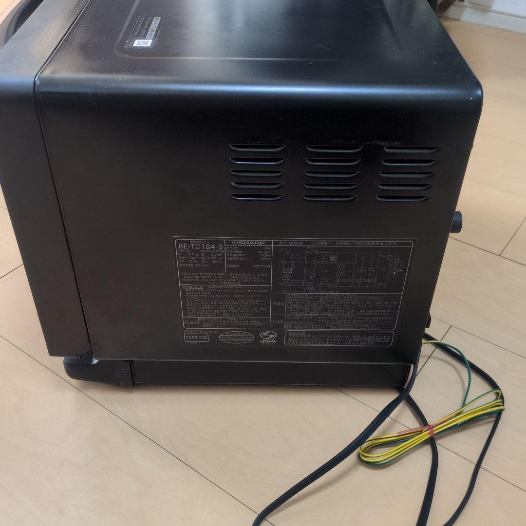 ⭐︎SHARP シャープ RE-TD184 電子レンジ 2024年製 ⭐︎