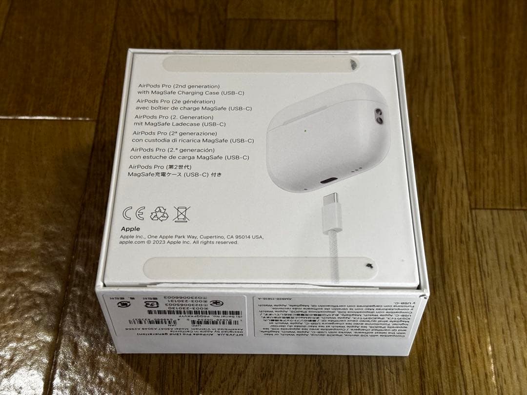 【新品・未使用】Airpods Pro 2 第二世代 USB-C