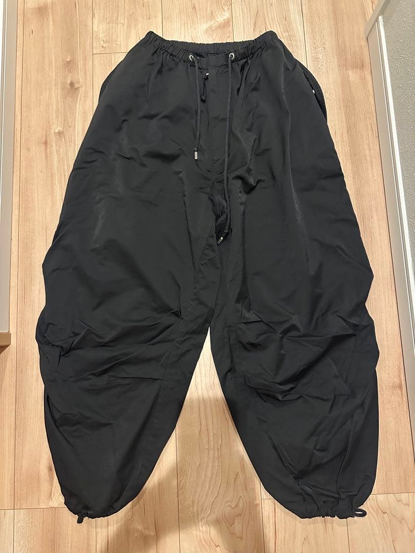 TODAYFUL ボーイフレンドナイロンパンツ 36 黒 トゥデイフル