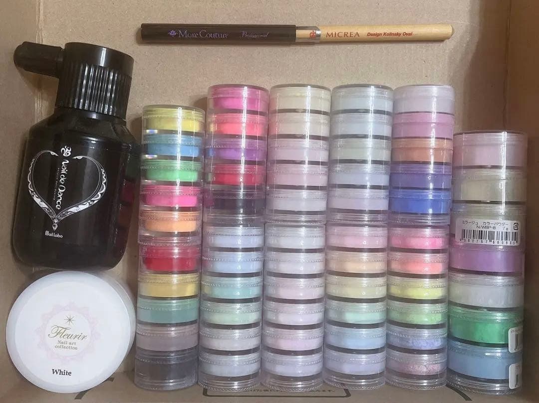 ミラージュ フルーリア カラーパウダー ネイルデダンス アクリルリキッド