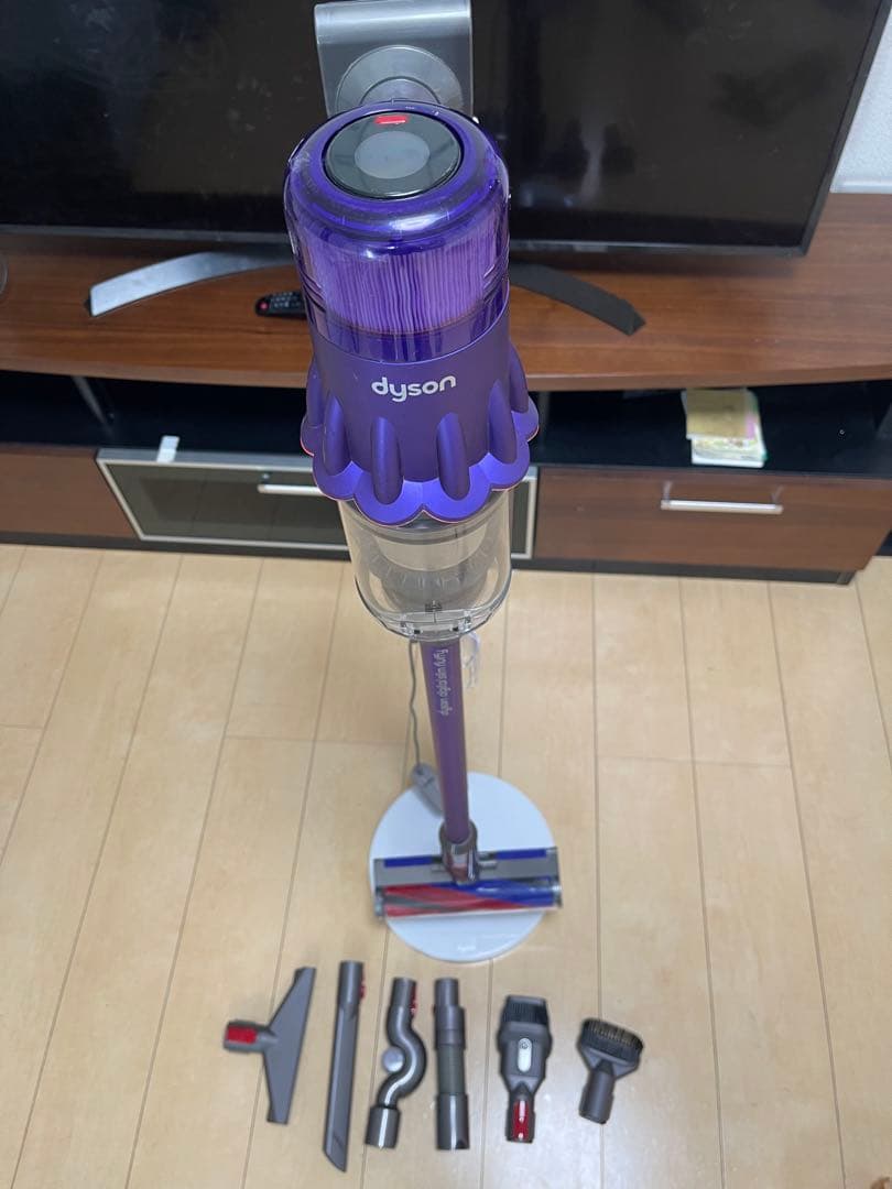 【美品】ダイソン digital slim SV18 スタンド付け　エコー45分