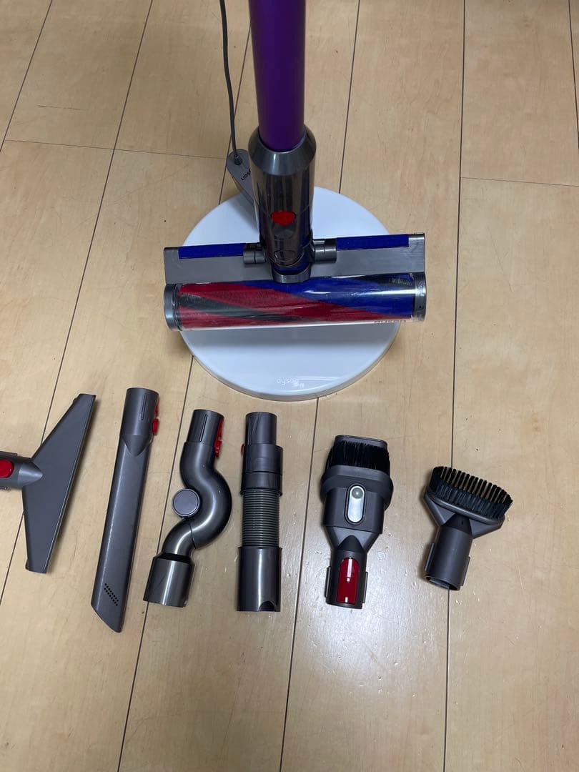 【美品】ダイソン digital slim SV18 スタンド付け　エコー45分