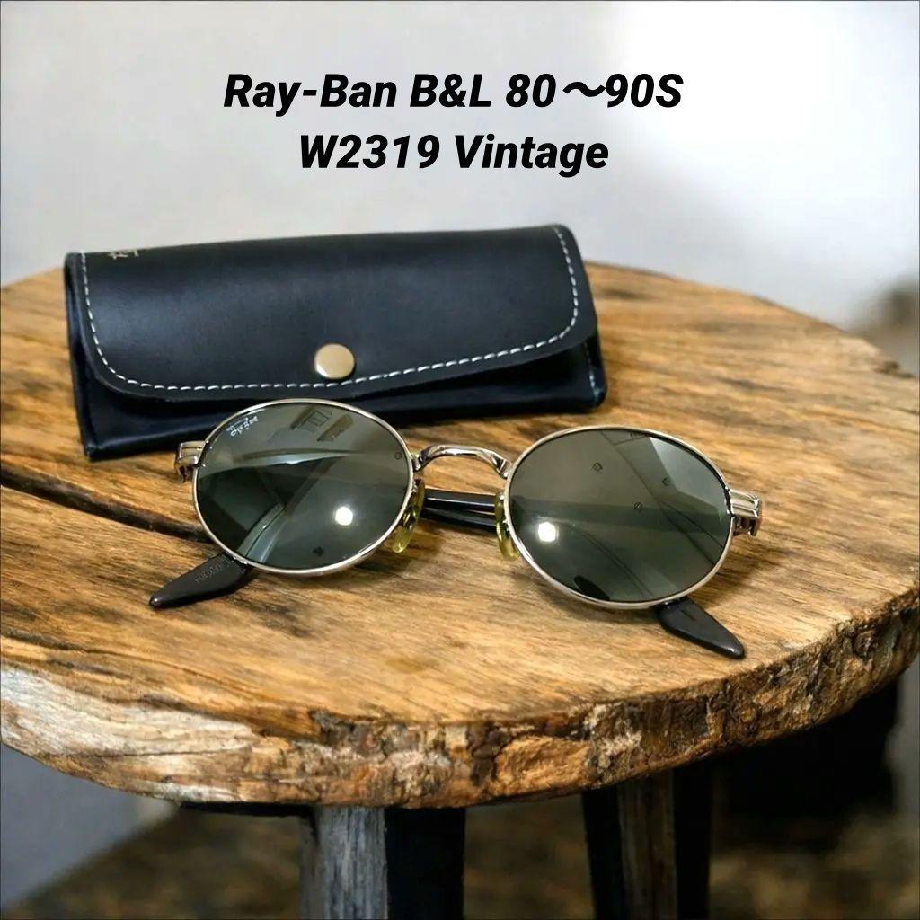 Ray-Ban B&L製 ヴィンテージ サングラス W2319 ミラー メタル