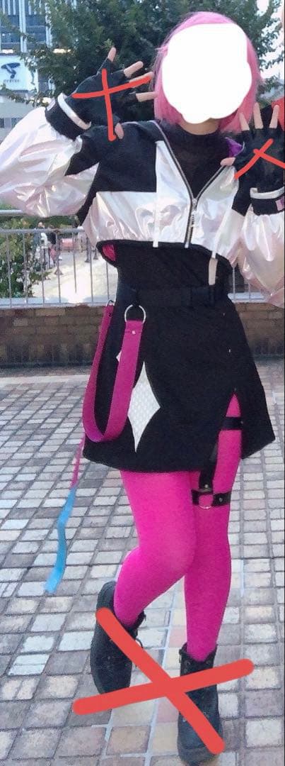 プロセカ 鳳えむ サイバーパンクデッドボーイ コスプレ