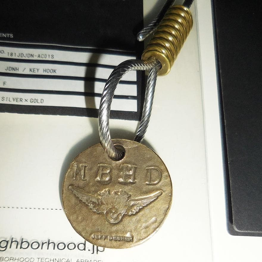 ネイバーフッド ジェフデッカー キーフック キーホルダー