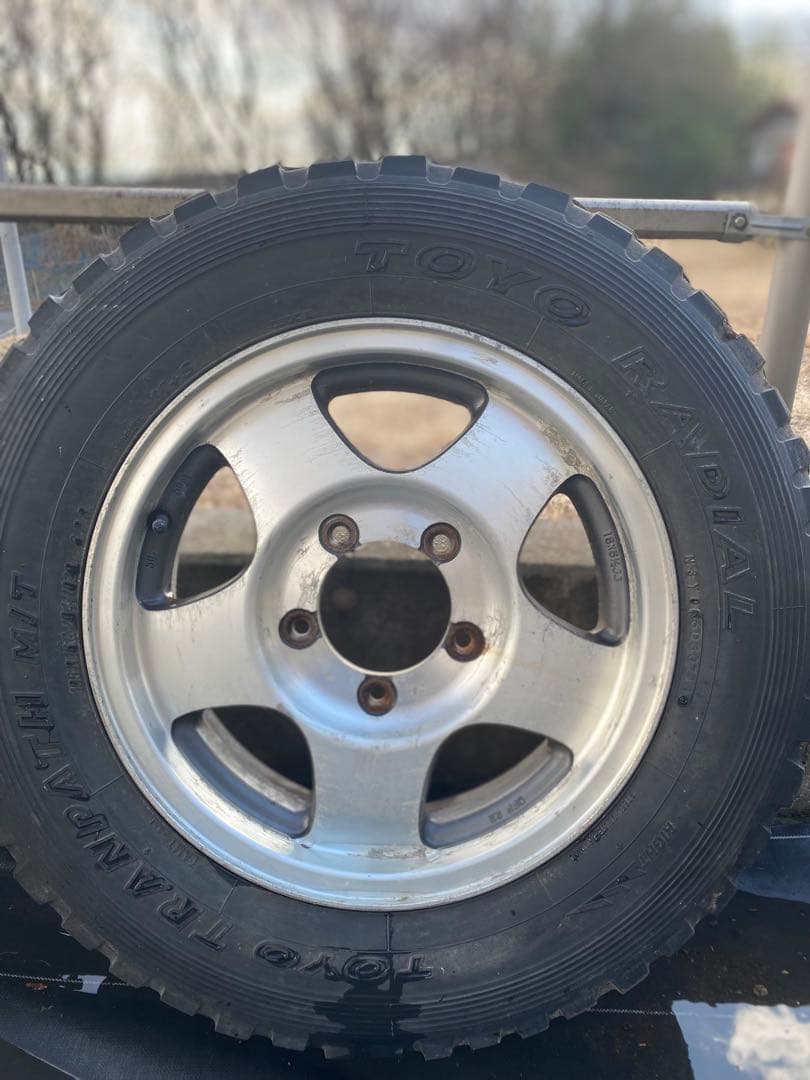 ジムニー　MTタイヤ•ホイールセット4本
