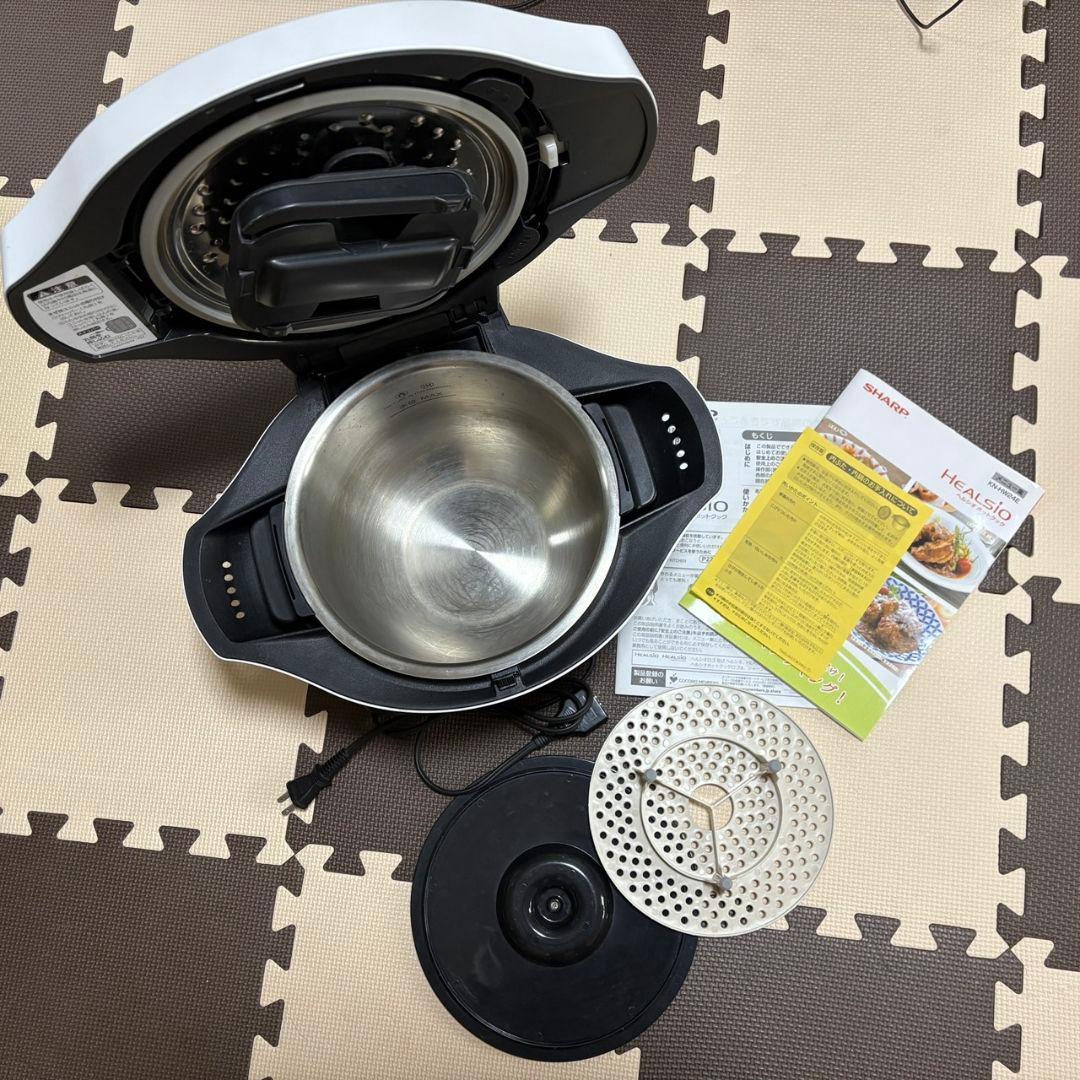 SHARP ホットクック 2.4L KN-HW24E-R 自動調理鍋