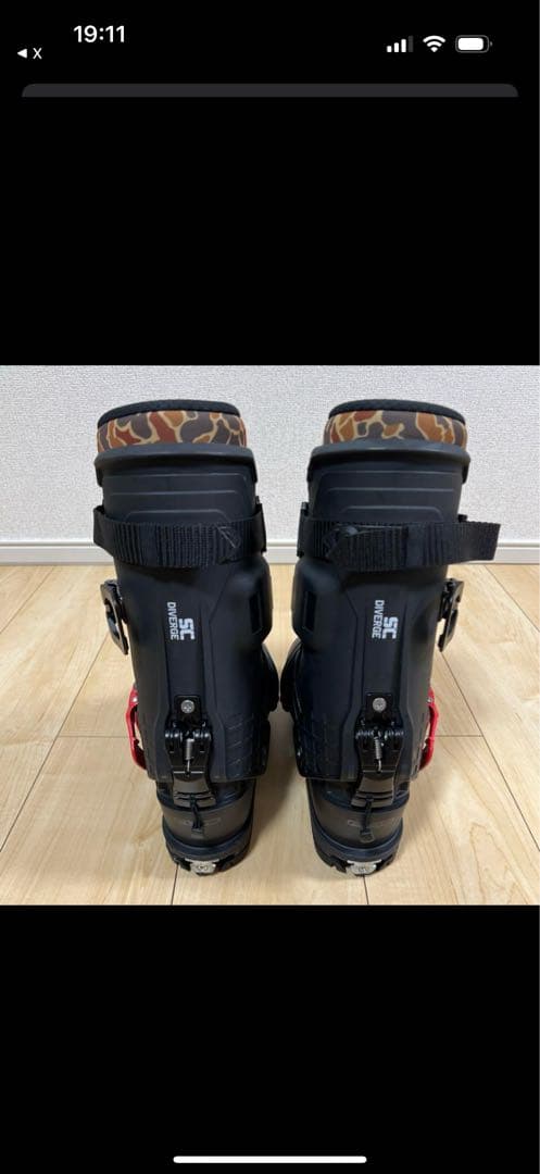 橋*本様 K2 DIVERGE SC GRIP WALK22-23モデル25.5