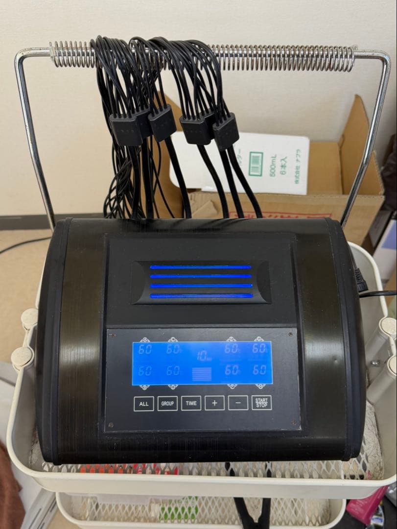 デジタルパーマ機　美容室専用　bejewelry本体＋ロッド