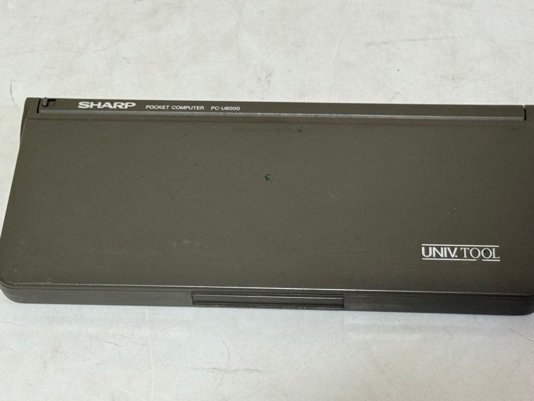 ジャンク品 SHARP ポケットコンピュータ　PC-U6000