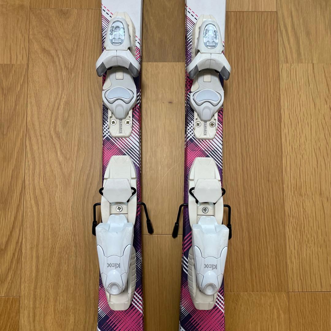 子ども用スキー4点セット　Hart 板/118センチ　ブーツ/21センチ