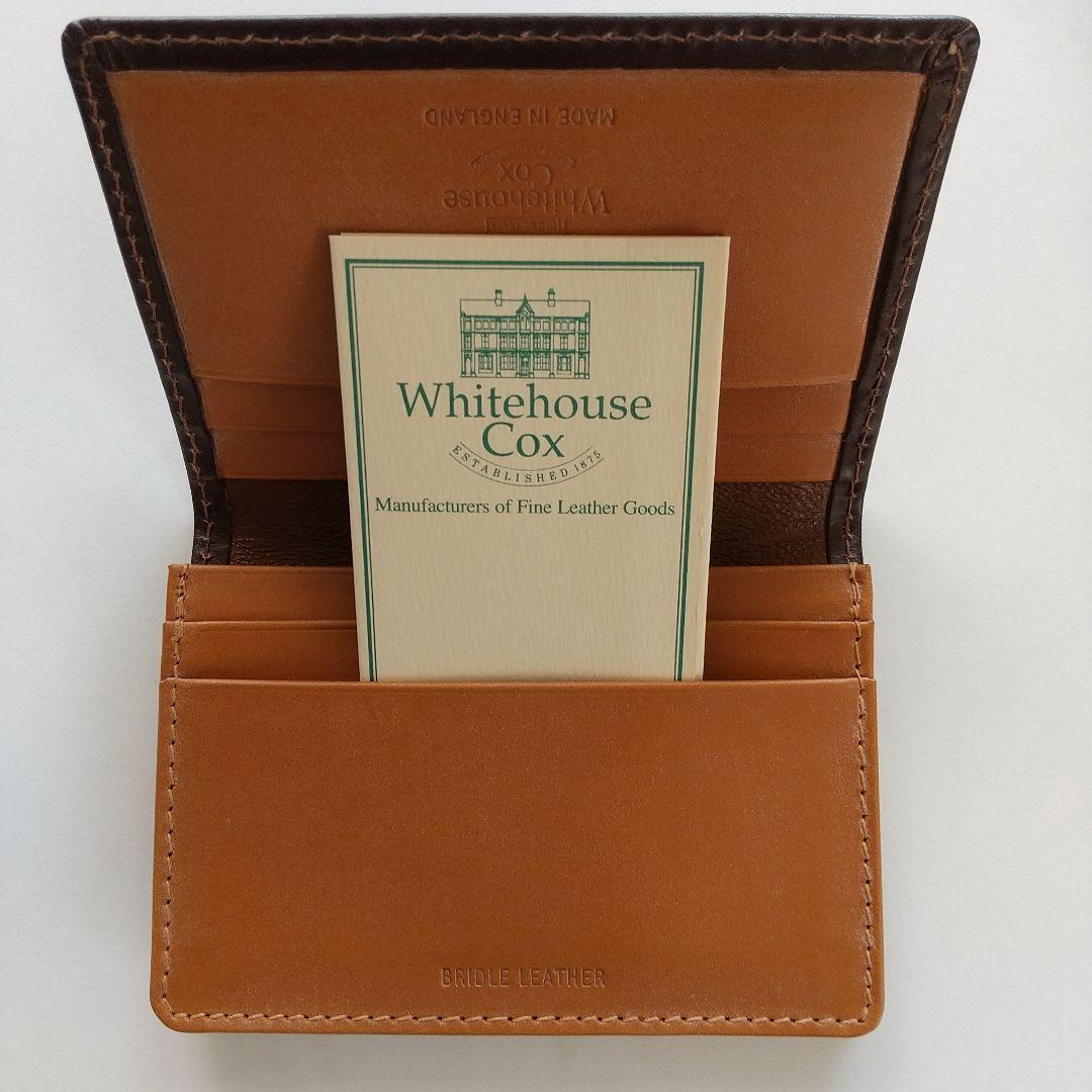 【新品 未使用】ホワイトハウスコックス 名刺入れ