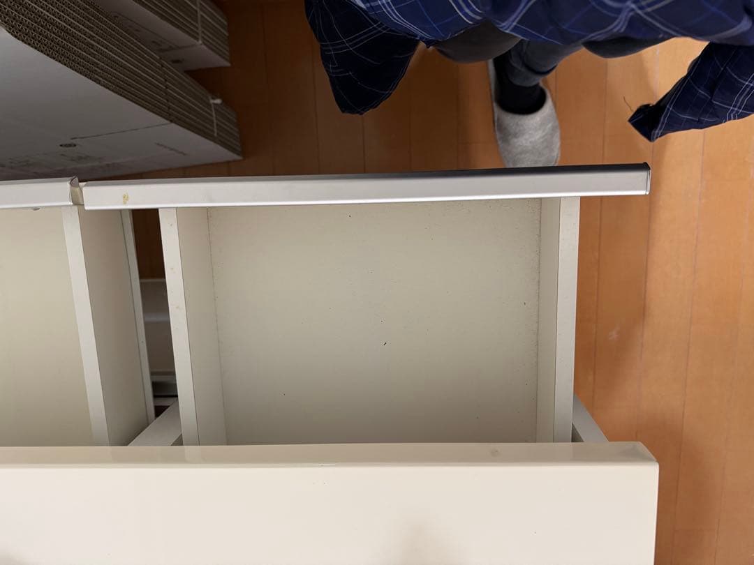 みっちゃんニトリ バーカウンター テーブル 120cm ホワイト