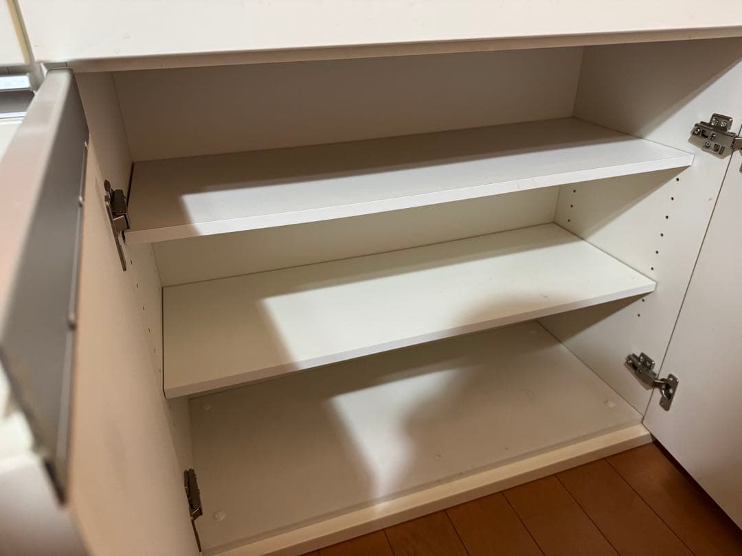 みっちゃんニトリ バーカウンター テーブル 120cm ホワイト