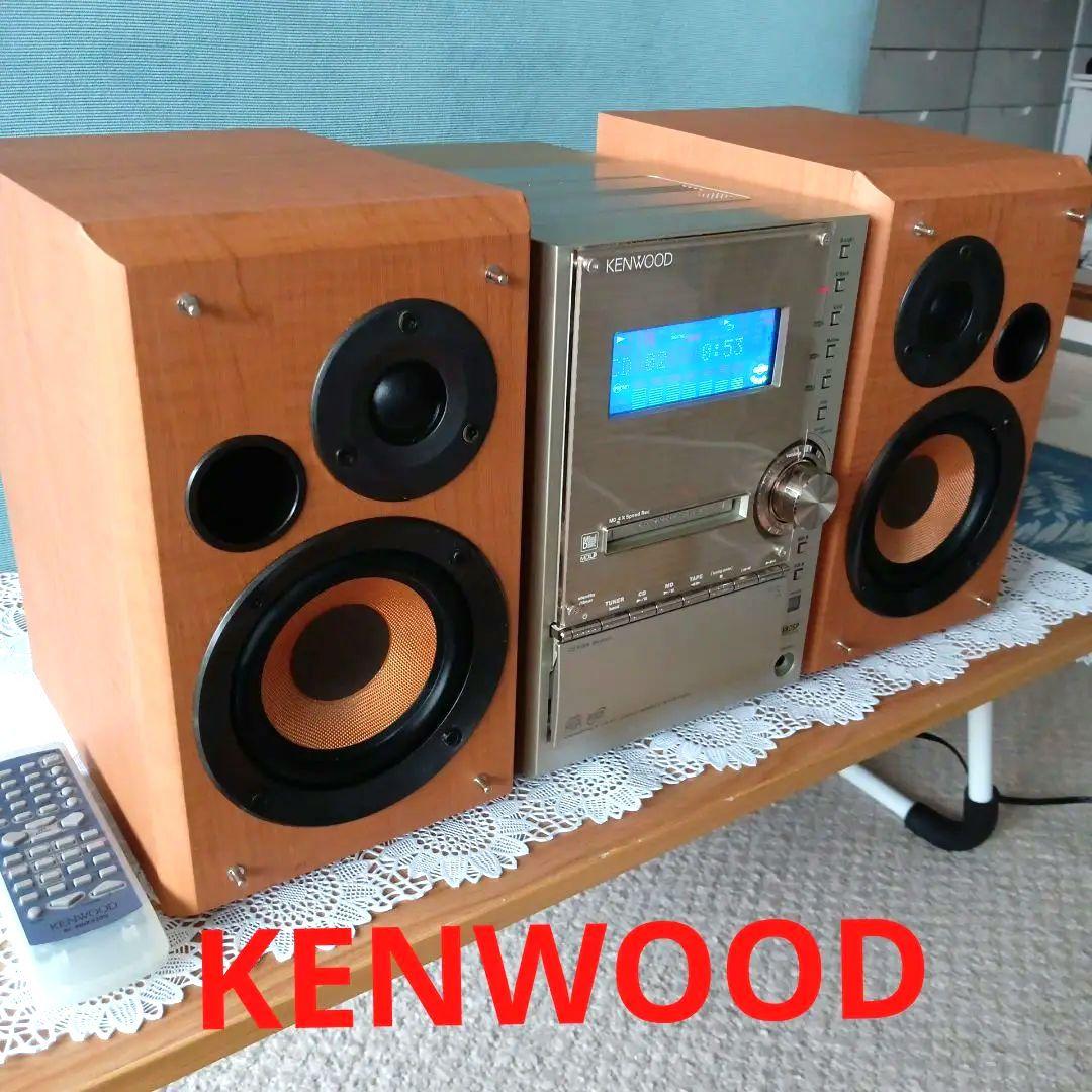 CD/MD/テープ/コンポ(KENWOOD)美品