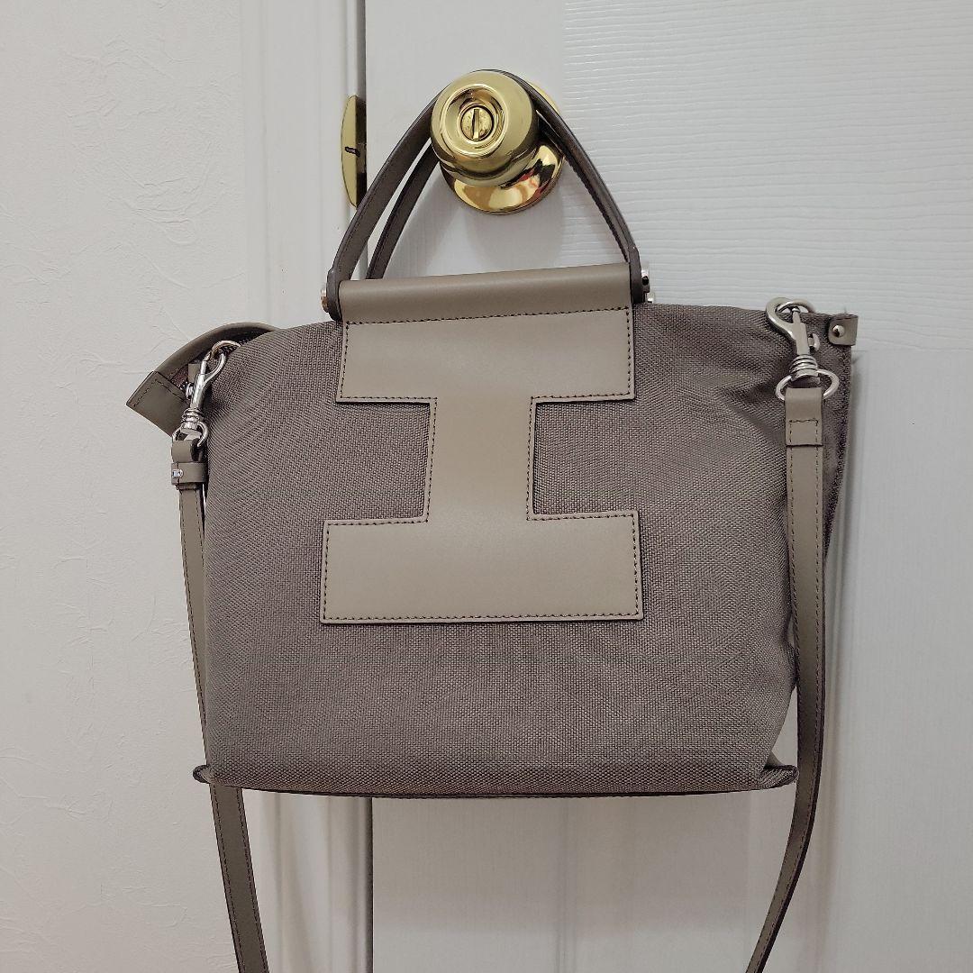 イアクッチ☆ソルベットs　2wayショルダーバッグ　グレージュ　ナイロンレザー