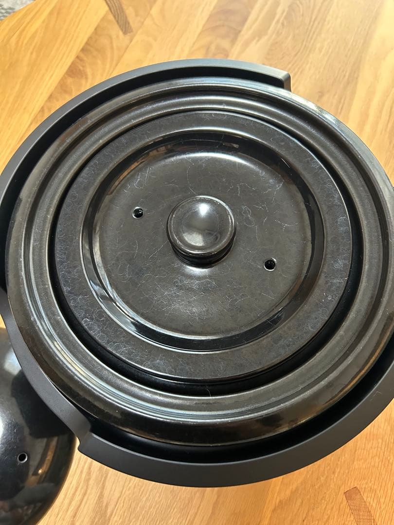 かまどさん電気　siroca 3合　土鍋　炊飯器