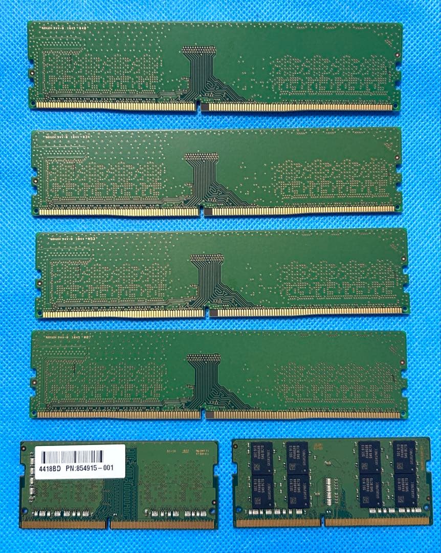 ノート用メモリDDR4 16GB x1枚 + 4GB x1枚