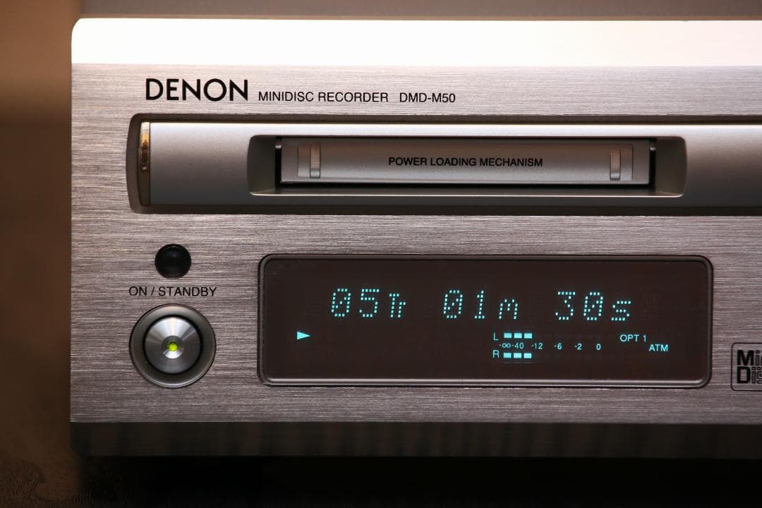 DENON DMD-M50 MDデッキ　MDプレイヤー/レコーダー　 完動品