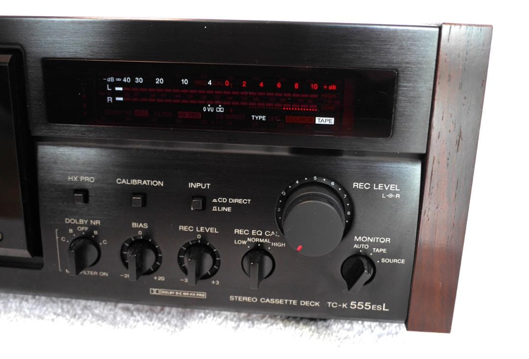 美品★SONY TC-K555ESL ソニー 高音質・高級ステレオカセットデッキ