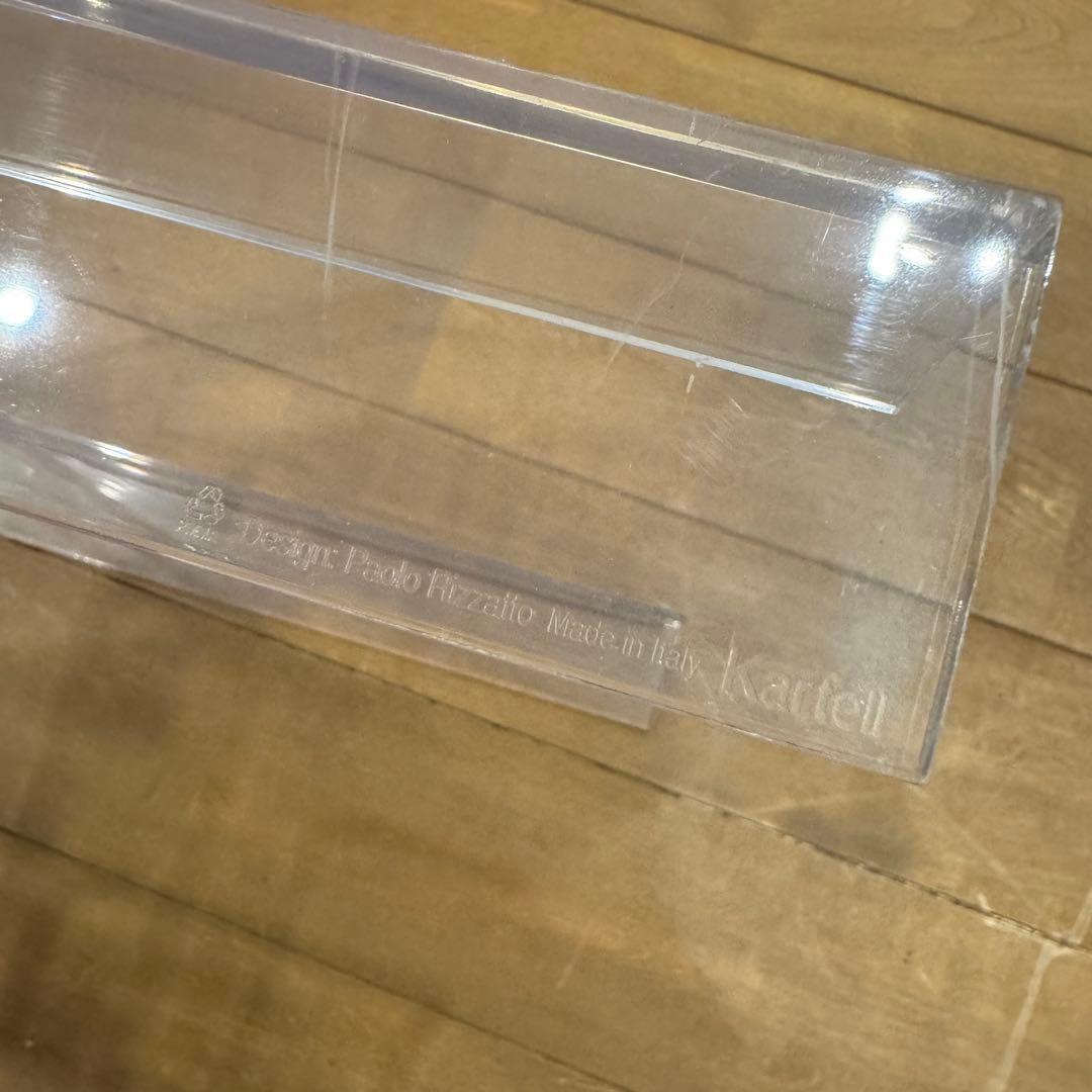 Kartell JOLLY サイドテーブル クリスタル