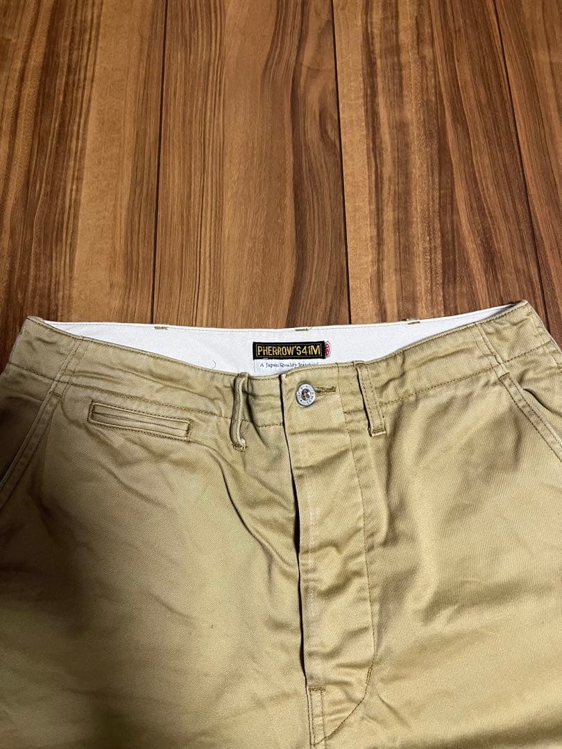 PHERROW'S フェローズ チノパン P41M M-41 W31 ベージュ