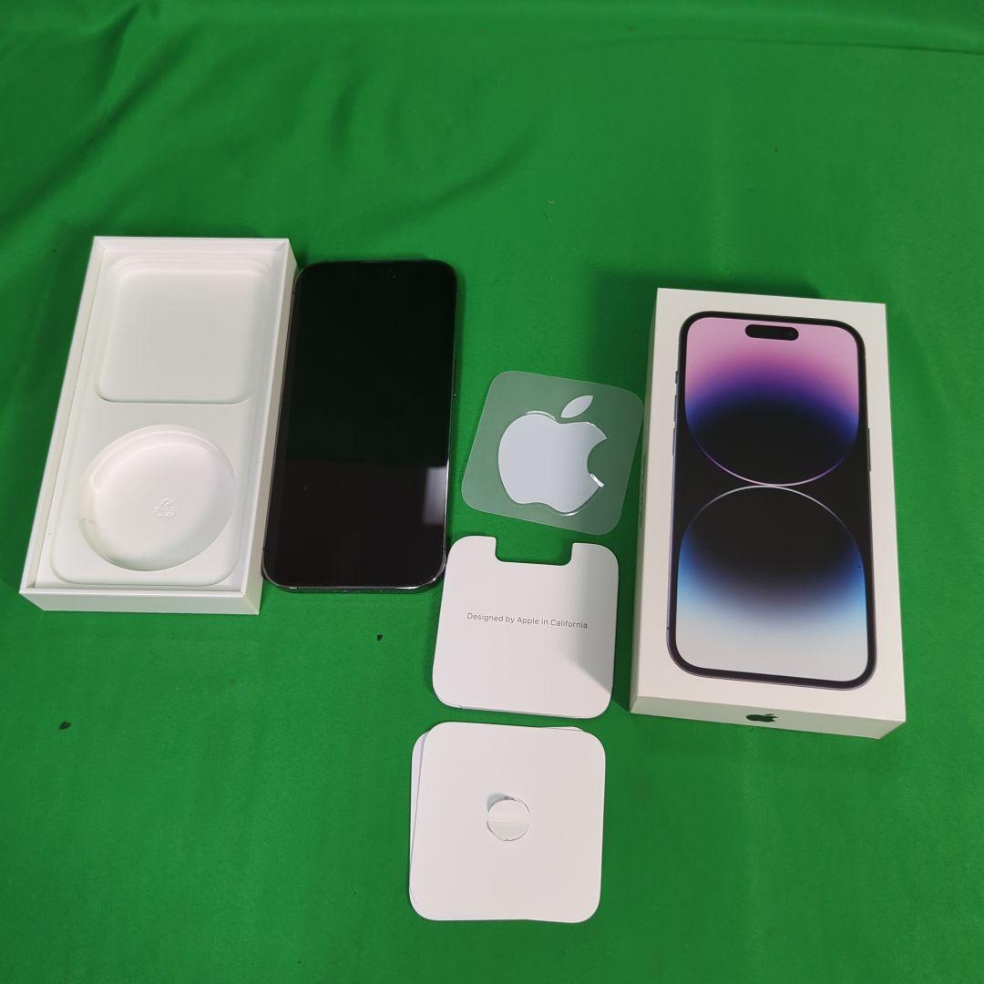Apple iPhone 14 Pro ディープパープル 本体　傷汚れなし箱付き